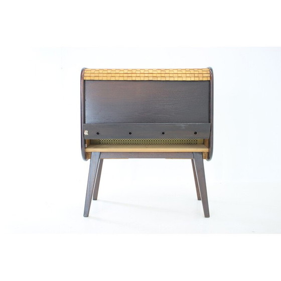 Image 1 of Meuble de bar vintage en bois, Tchécoslovaquie 1950