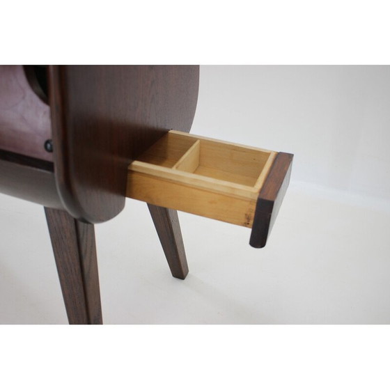 Image 1 of Meuble de bar vintage en bois, Tchécoslovaquie 1950