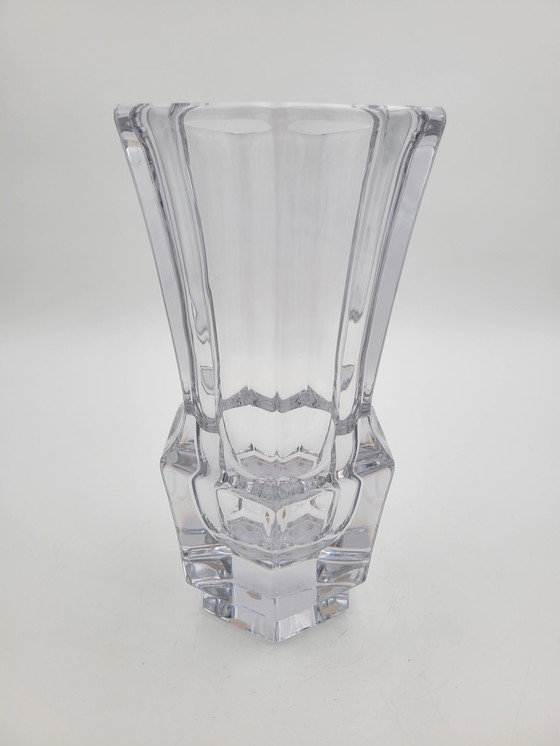 Image 1 of Vase Hexagonal En Verre