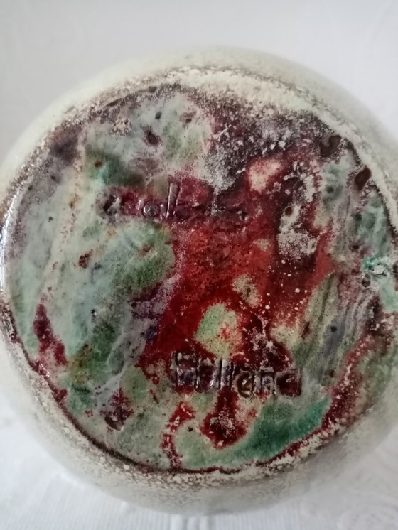 Image 1 of Vase Céramique Monochrome Hollandais Herman Zaalberg  50S (25.50Cm)        