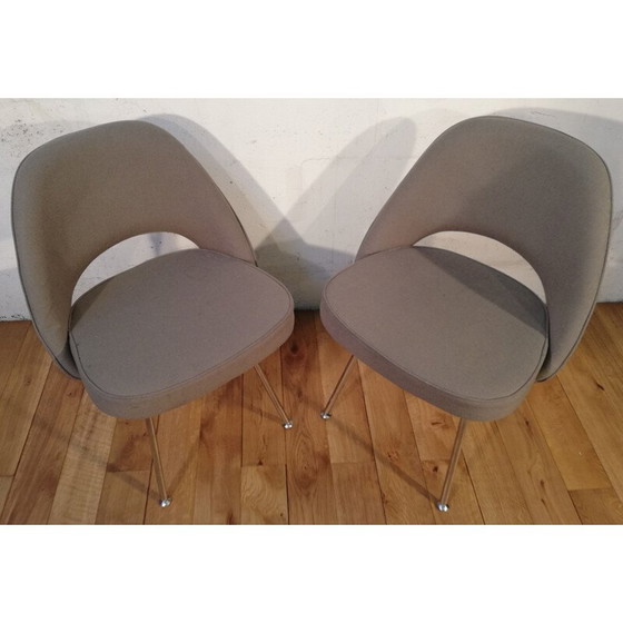 Image 1 of Fauteuil de conférence vintage par Eero Saarinen pour Knoll International