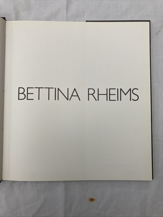 Image 1 of Livre Bettina Rheims Vintage, Édition, Paris, Audiovisuel, 1987