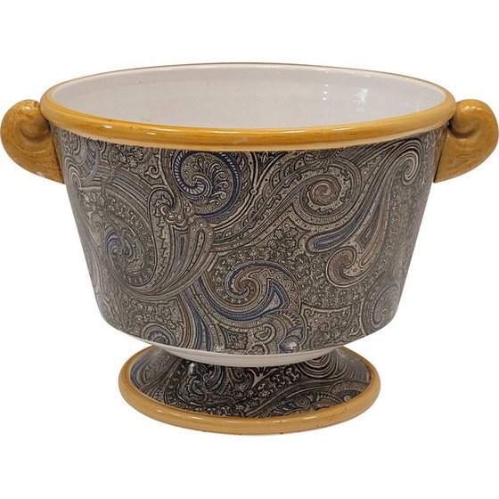 Image 1 of Vase vintage en céramique, Italie 1990