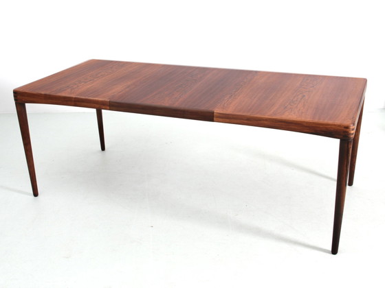 Image 1 of Table De Repas Extensible En Palissandre De Rio. 6/8 Pers.