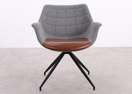 Image 1 of 4X Zuiver. Chaise Doulton Marron/Gris