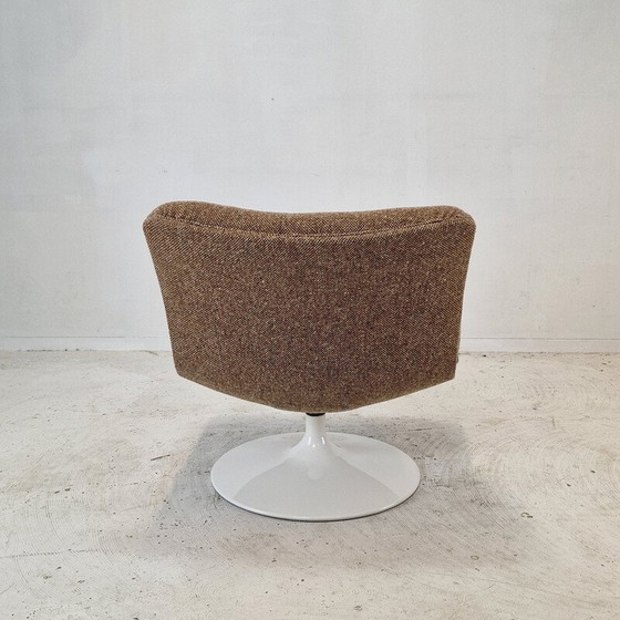 Image 1 of Fauteuil vintage modèle F506 en tissu de laine par Geoffrey Harcourt pour Artifort, 1970
