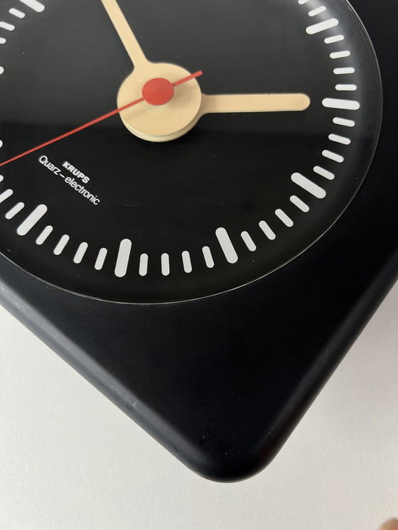 Image 1 of Horloge murale de l'ère spatiale de Krups, Allemagne des années 1970