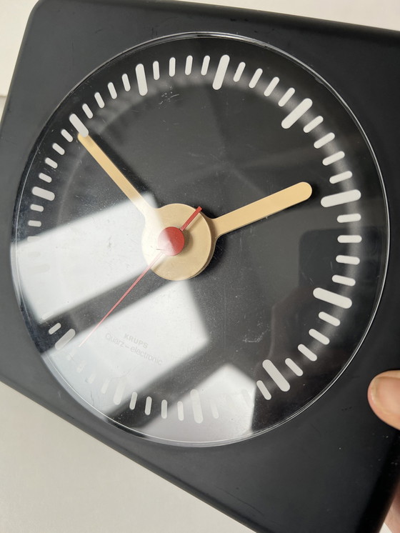 Image 1 of Horloge murale de l'ère spatiale de Krups, Allemagne des années 1970