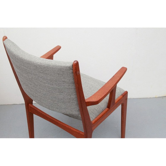 Image 1 of Fauteuil vintage en teck par Johannes Andersen pour Uldum Möbelfabrik, Danemark 1960