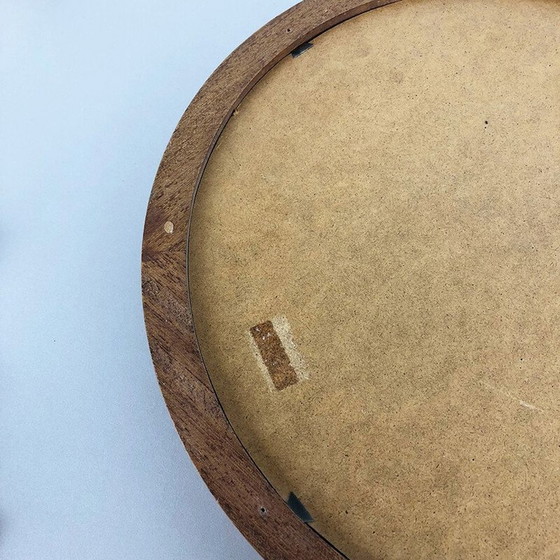 Image 1 of Miroir vintage en chêne et verre, Allemagne 1960