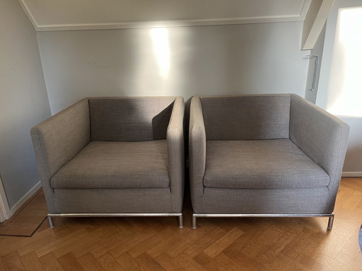 2x B&B Italia George Fauteuil