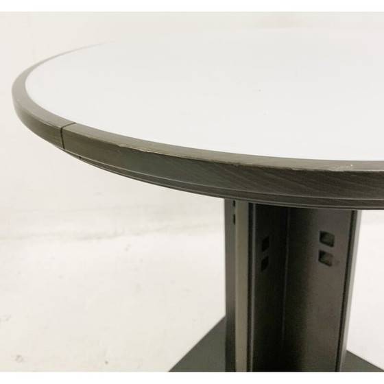 Image 1 of Guéridon vintage en bois par Giorgetti, Italie 1980