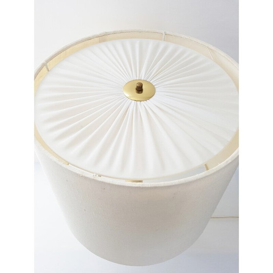 Image 1 of Lampe de table vintage avec base coulissante en laiton doré, 1970