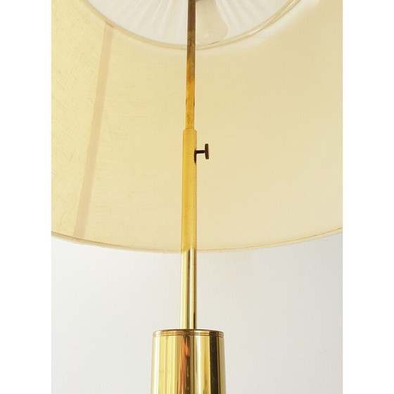 Image 1 of Lampe de table vintage avec base coulissante en laiton doré, 1970