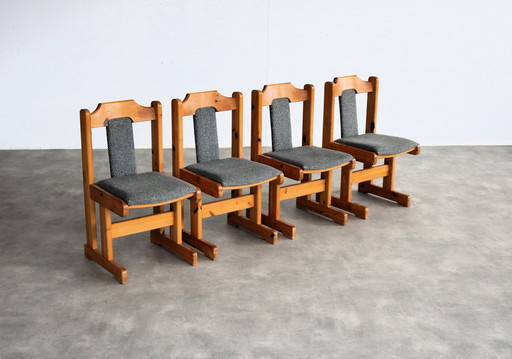 4X chaises de salle à manger suédoises