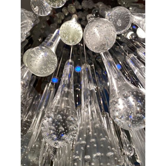 Image 1 of Lustre vintage en verre de Murano, 2015