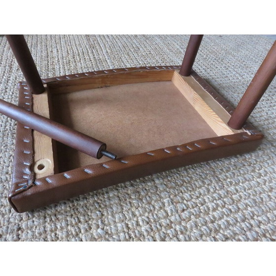 Image 1 of Coiffeuse avec tabouret, bois de rose vintage, Danemark 1960