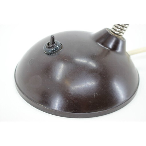 Lampe de table vintage en bakélite, Tchécoslovaquie, années 1950
