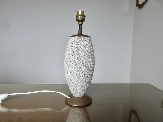 Image 1 of Lampe En Céramique Crispée De Jean Besnard Style Primavera, France, 1960