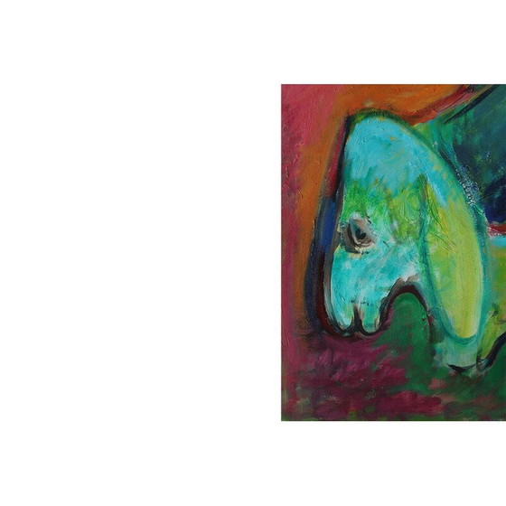 Image 1 of Peinture vintage de Lennart Lilja, 1950