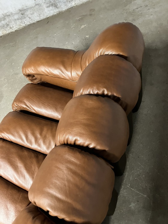 Image 1 of De Sede Ds600 Snake Tatzelwurm, 14 éléments. Etat neuf