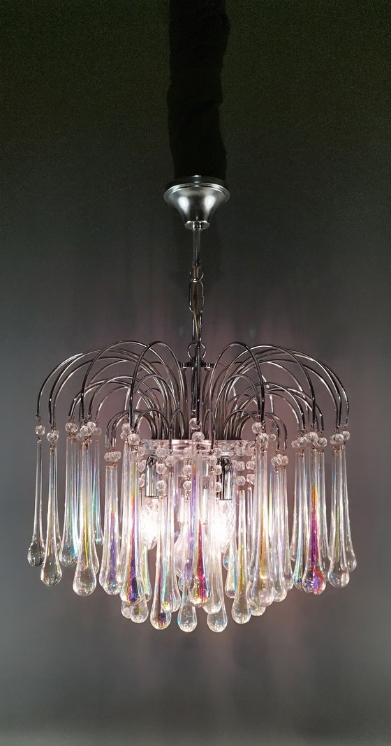 Image 1 of Lustre Murano Vintage Seventies Teardrops