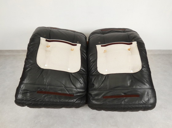 Image 1 of Ligne Roset Marsala - Cuir noir