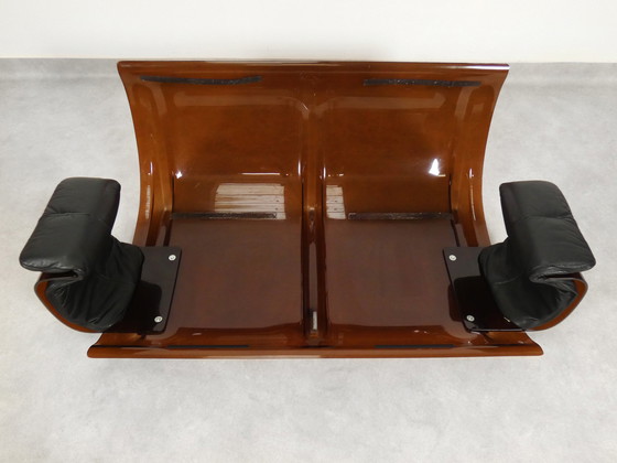 Image 1 of Ligne Roset Marsala - Cuir noir