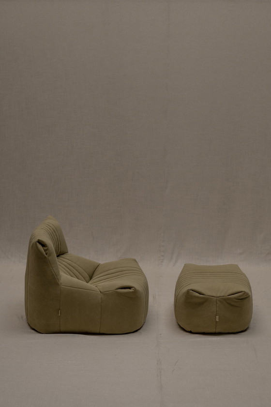 Image 1 of Aralia Easy Chair Set By Michel Ducaroy