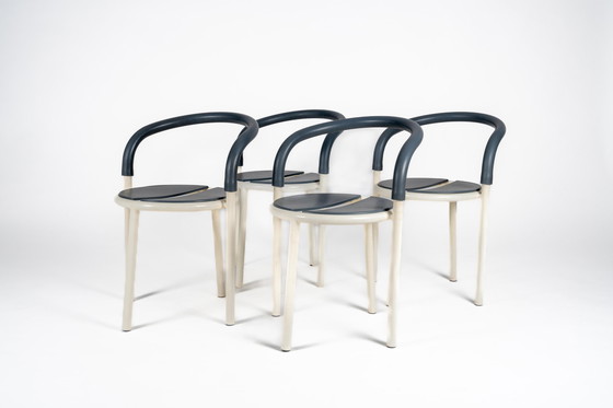 Image 1 of Niels Gammelgaard pour Fritz Hansen/Pelikan Design 1980S Chaises