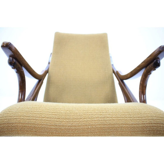Image 1 of Fauteuil à bascule vintage, Tchécoslovaquie 1950