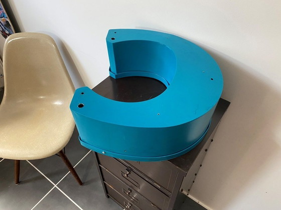 Image 1 of Lettre C D’Enseigne En Aluminium Alu Et Plexiglas Plexi Vintage 1970