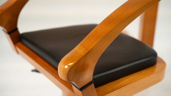 Image 1 of Bureau et chaise assortie Mid Century par Massimo Scolari pour Giorgetti, Italie, 1990S