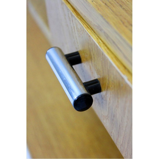 Image 1 of Coiffeuse Bauhaus vintage en acier tubulaire chromé, Tchécoslovaquie, années 1940