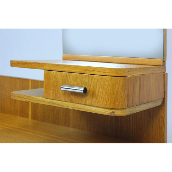 Image 1 of Coiffeuse Bauhaus vintage en acier tubulaire chromé, Tchécoslovaquie, années 1940