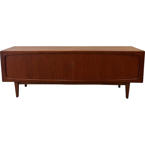 Image 1 of Buffet vintage en teck modèle 142 par Bernhard Pedersen et Søn, Danemark 1960