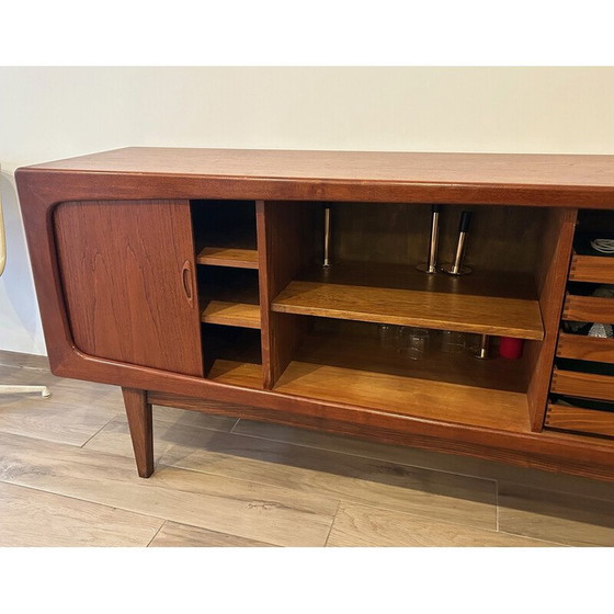 Image 1 of Buffet vintage en teck modèle 142 par Bernhard Pedersen et Søn, Danemark 1960