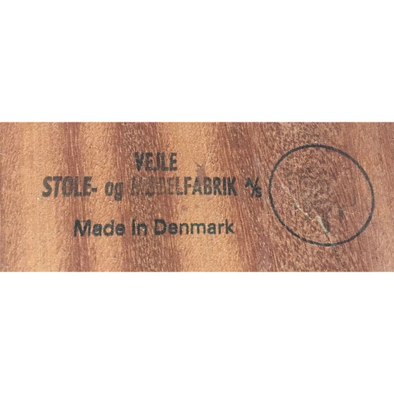 Image 1 of Ensemble de 2 tables d'appoint danoises en acajou par Vejle Stole Fabrik, 1970