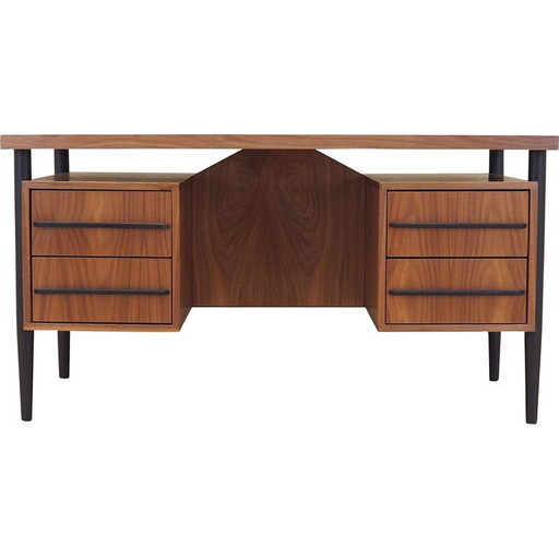 Bureau en noyer, design scandinave