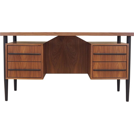 Image 1 of Bureau en noyer, design scandinave