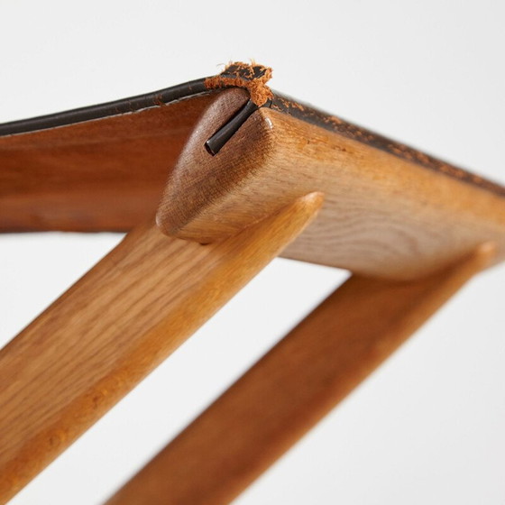 Image 1 of Tabouret vintage par Uno & Östen Kristiansson pour Luxus, 1950s