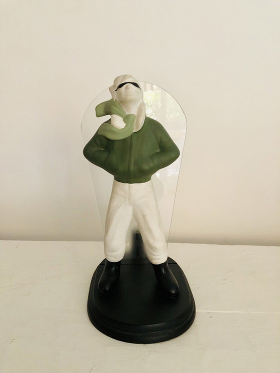 Image 1 of Lampe Vintage Aviateur Rétro Des Années 1970