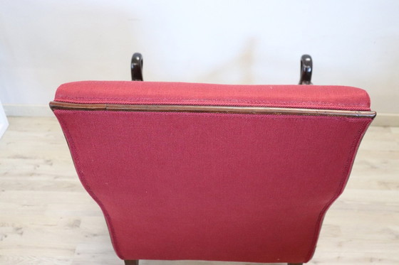 Image 1 of Fauteuil ancien en bois, 19ème siècle