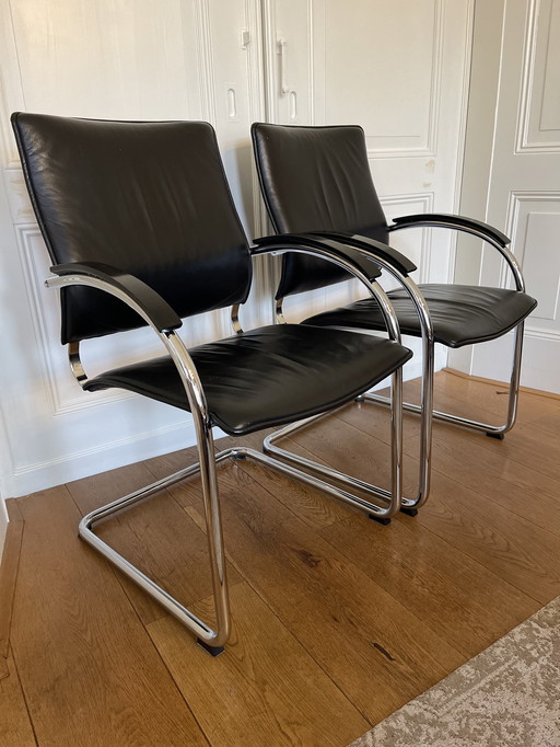 6x chaises de salle à manger/réunion Thonet