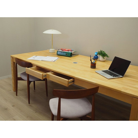 Image 1 of Bureau vintage en hêtre, Danemark 1980