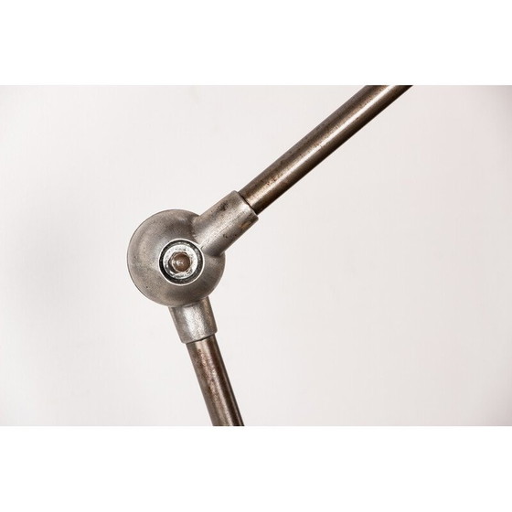 Image 1 of Lampe de bureau vintage en métal par Jean-Louis Domecq pour Jieldé, France 1950