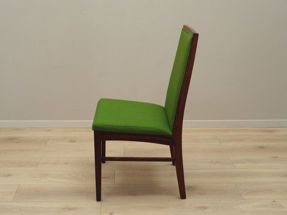 Image 1 of Ensemble de quatre chaises en bois de rose, design danois, années 1970, fabricant : Dyrlund