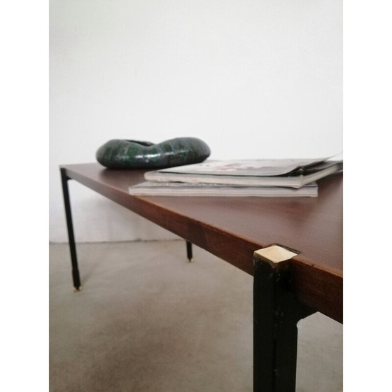 Image 1 of Table basse vintage "d'Arpy" en laiton, Italie 1960