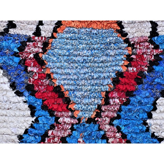 Image 1 of Tapis berbère vintage Boucherouite