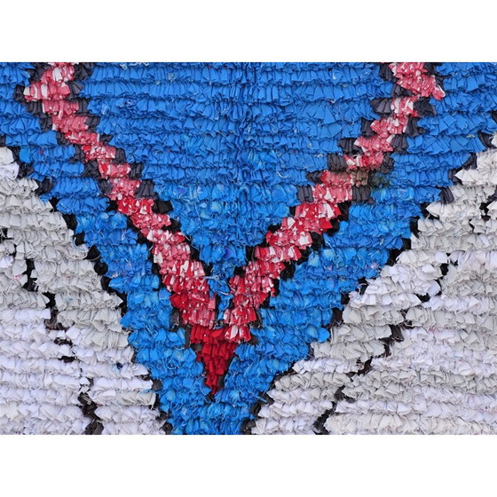 Image 1 of Tapis berbère vintage Boucherouite